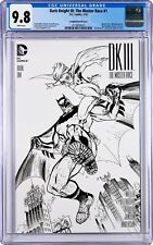 Dark Knight III: The Master Race #1 CGC 9.8 (Jan 2016, DC) Campbell Sketch Cover picture