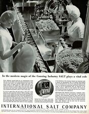 1930s BIG Original Vintage Heinz Baked Beans Can Canning Factory Photo Print Ad picture