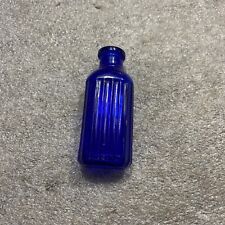 Small Cobalt Blue Poison Bottle picture