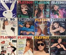 Playboy Magazine 1987 Complete Year picture