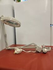 Vintage Ledu Magnifying Articulating Task Lamp Made in Sweden. Heavy. Very Solid picture