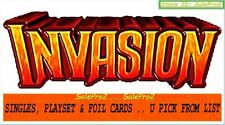 100+ INVASION magic SINGLES PLAYSET MTG or FOIL CARD LOT ... YOU PICK LIST picture
