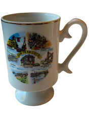 Vintage San Francisco CA Pedestal 1960s Souvenir Coffee Mug Cup RARE picture