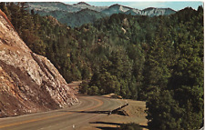 Along the Redwood Highway-California CA-1972 posted vintage postcard picture