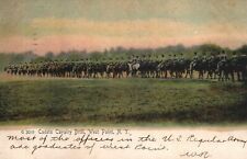 VINTAGE POSTCARD CADETS CAVALRY DRILL AT WEST POINT N.Y. MAILED 1905 {RARE} picture