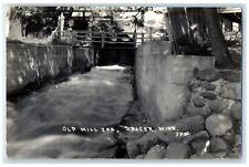 1941 View Of Old Mill Inn Spicer Minnesota MN RPPC Photo Vintage Postcard picture