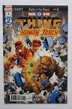 Marvel Two in One #1 2018 Fantastic Four Thing Human Torch  picture