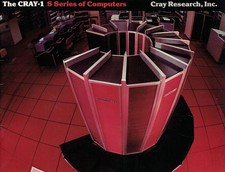 Cray-1 S Series Computers Advertising Brochure 1980 Cray Research Supercomputers picture