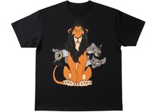 ๐พ Disney Bobby Kim Scar NEW Lion King Black T-Shirt Large SOLD OUT ๐พ IN HAND picture