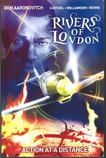 RIVERS OF LONDON GRAPHIC NOVEL LOT ACTION AT A DISTANCE BLACK MOULD CRY FOX (VF picture
