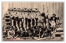 Early Deer Hunting Scene Uvalde Texas TX 1907 DB Postcard U15 picture