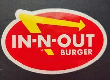 Vintage 1990s IN-N-OUT Burger Sticker picture
