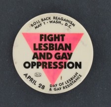 Day Of Gay & Lesbian Resistance 1982 Protest Reagan Homophobia LGBT Civil Rights picture