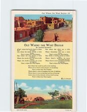 Postcard Out Where The West Begins by Arthur Chapman picture