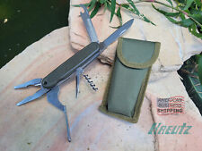 Mil-Tec German Bundeswehr Military Army Multi-Function Folding Tool Pocket Knife picture