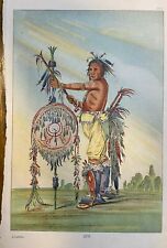 1903 Print Sauk Chief Pashepaho by George Catlin picture