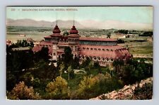 Helena MT-Montana, Broadwater Natatorium, Antique, Vintage Postcard picture