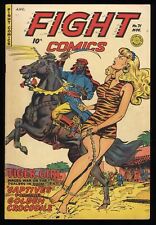 Fight Comics #71 FN- 5.5 Tiger Girl Fiction House 1950 picture
