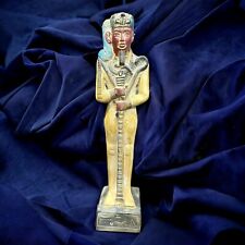 Rare Ancient Egyptian Antiquities: Majestic Pharaonic Statue of God Khonsu picture