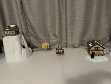 Department 56 Snow Village Animated Gondola Ski Lift Accessory w/ Box picture