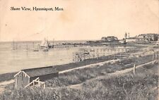 Hyannisport Massachusetts SHORE VIEW 1911 H. A. Dickerman Postcard picture