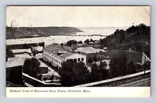 Stillwater MN-Minnesota, View Of Minnesota State Prison, Vintage c1912 Postcard picture