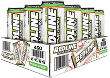 REDLINE NOO Fusion - Carbonated PreWorkout Energy Drink | Peach Mango, 12 ct picture