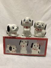 Vintage Nick Kouretas & Co., 3, Vintage, whimsical Playful Puppies w/box, MCM picture