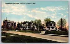 Immanuel Deaconess Institute Omaha Nebraska Ne Postcard picture
