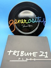 Tribute 21 Felissimo Rainbow Generosity By Sharon Stone 8 1/4" Collectors Plate picture