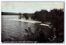 1908 Bowman's Point Big Stone Lake Exterior Beardsley Minnesota Vintage Postcard picture