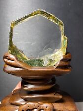 Top Rare Natural Ghost phantom quartz crystal Mineral specimen Decor+stand picture