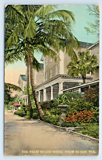 Postcard The Palm Beach Hotel Palm Beach Florida picture