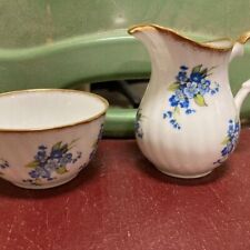 Vintage Elizabethan Fine Bone China Small Bowl & Pitcher Made In England picture