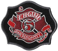 San Diego, CA Station 5  Maltese NEW Design Fire Patch  picture