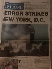 lot(6)VintageNewsCollection 9/11 Terror Attack on US 9 11 2001 to 9 16 2001 picture