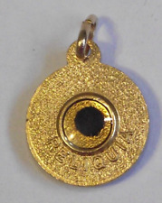 Vtg gold tone St Saint Padre Pio relic small charm medal pendant stigmata patron picture