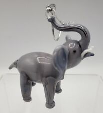 Dynasty Gallery Glassdelights Glass Elephant Hanging Ornament 2.5