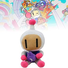 26CM Creative Cartoon Game Bomber Man Plush Toy Soft Game Anime Figure Plushie picture