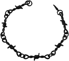 Punk Thorns Bracelet for Men Women Metal Chain Gothic Necklace Hiphop Rock Jewel picture