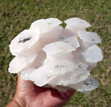 Large Pink MANGANO CALCITE Pagoda aka Manganoan Crystal Stack of Points For Sale picture