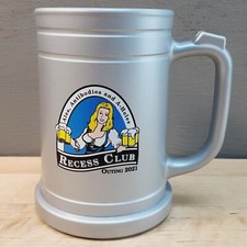 St Pauli Girl ~ Recess Club 2021 ~ Ales, Antibodies and A-Holes ~ 16oz Mug Stein picture