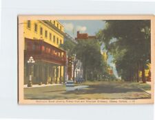 Postcard Wellington Street Showing Rideau Club & American Embassy Ottawa Canada picture