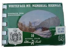Whiteface Mt. Memorial Highway, New York Vintage Mini Postcard Binder Of 10 picture