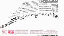 IBM Tele-Processing Moving Data Quickly North American Aviation Vtg Mag Print Ad picture