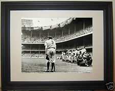 Babe Ruth New York Yankees Yankee Stadium Speech Framed Photo Photograph a picture