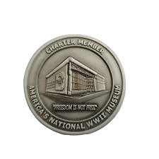 America's National WWII WW2 Museum Charter Member Coin National D-Day Museum  picture