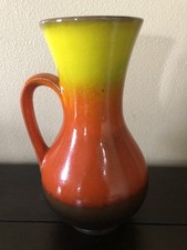 Vintage West German Ceramic Pitcher Scheurich Ketamine picture