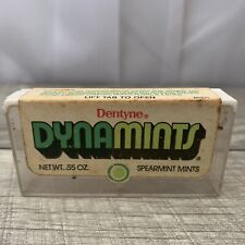 Vintage Dentyne DYNAMINTS Container Spearmint picture