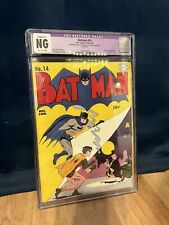 Batman #14 1943 CGC 2nd Penguin Cover Appearance. picture